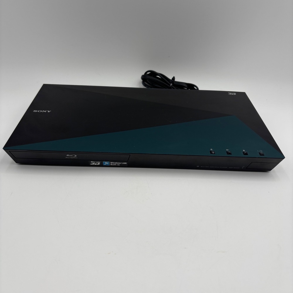 Sony Blu-ray Player BDP-S5100 Black Excellent 3D Wi-Fi Streaming DVD Player